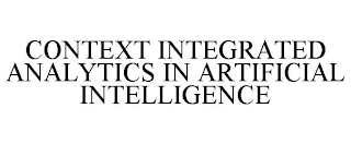 CONTEXT INTEGRATED ANALYTICS IN ARTIFICIAL INTELLIGENCE