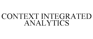 CONTEXT INTEGRATED ANALYTICS