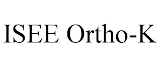 ISEE ORTHO-K