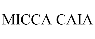 MICCA CAIA