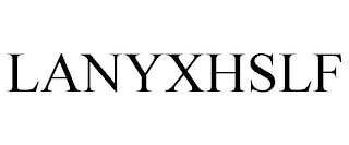 LANYXHSLF