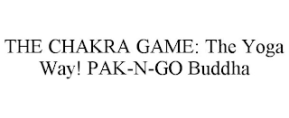 THE CHAKRA GAME: THE YOGA WAY! PAK-N-GO BUDDHA