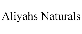 ALIYAHS NATURALS