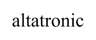 ALTATRONIC