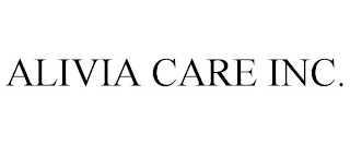 ALIVIA CARE INC.