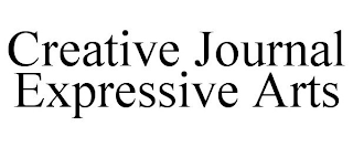 CREATIVE JOURNAL EXPRESSIVE ARTS