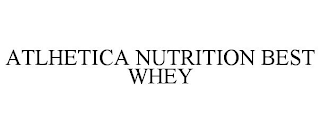 ATLHETICA NUTRITION BEST WHEY