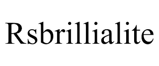 RSBRILLIALITE