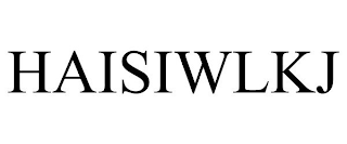 HAISIWLKJ