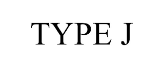 TYPE J