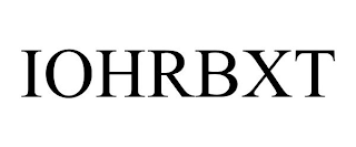 IOHRBXT