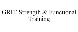 GRIT STRENGTH & FUNCTIONAL TRAINING