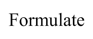FORMULATE
