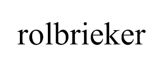 ROLBRIEKER