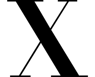 X