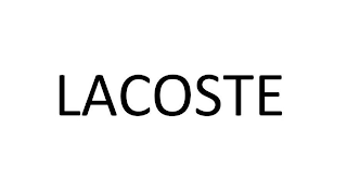 LACOSTE