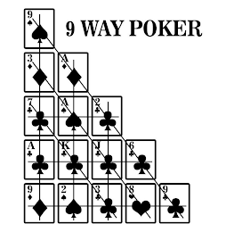 9 WAY POKER 9 3 A 7 A 2 A K J 6 9 2 3 8 9