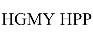 HGMY HPP