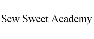SEW SWEET ACADEMY