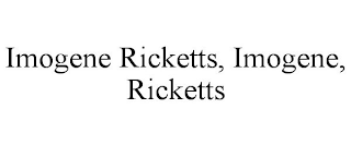 IMOGENE RICKETTS, IMOGENE, RICKETTS