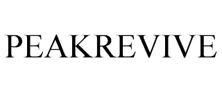 PEAKREVIVE