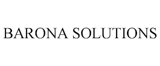 BARONA SOLUTIONS