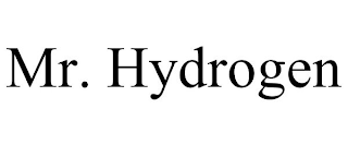 MR. HYDROGEN