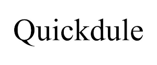 QUICKDULE