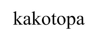 KAKOTOPA