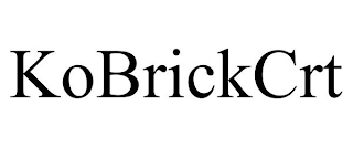 KOBRICKCRT