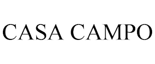 CASA CAMPO