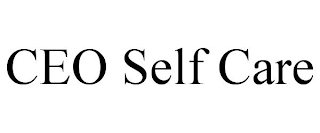 CEO SELF CARE