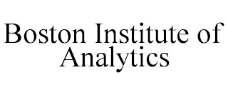 BOSTON INSTITUTE OF ANALYTICS