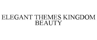 ELEGANT THEMES KINGDOM BEAUTY