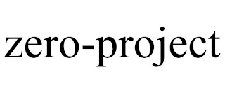 ZERO-PROJECT