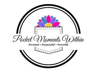 POCKET MOMENTS WITHIN PERSONAL + PURPOSEFUL = POWERFUL