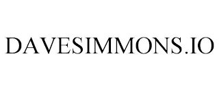 DAVESIMMONS.IO