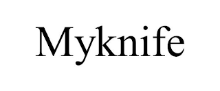 MYKNIFE