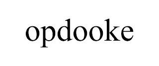 OPDOOKE