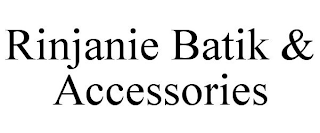 RINJANIE BATIK & ACCESSORIES