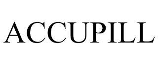 ACCUPILL