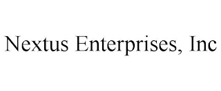 NEXTUS ENTERPRISES, INC