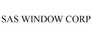 SAS WINDOW CORP