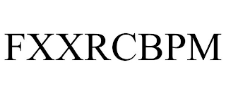 FXXRCBPM