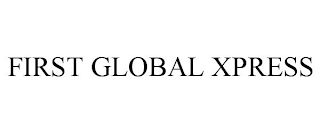 FIRST GLOBAL XPRESS