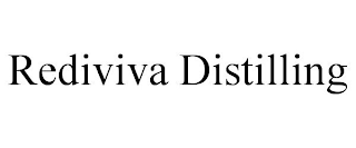 REDIVIVA DISTILLING