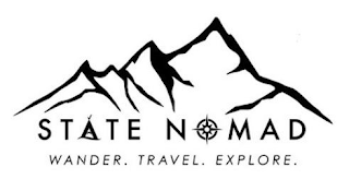 STATE NOMAD WANDER. TRAVEL. EXPLORE.