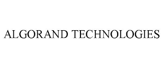 ALGORAND TECHNOLOGIES