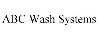 ABC WASH SYSTEMS