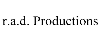 R.A.D. PRODUCTIONS